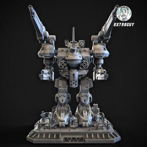 Broken Axe Mech 100mm