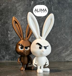 Grumpy bunny mood