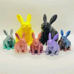 Cute Smiling Bunny Figurine - Bottle Opener