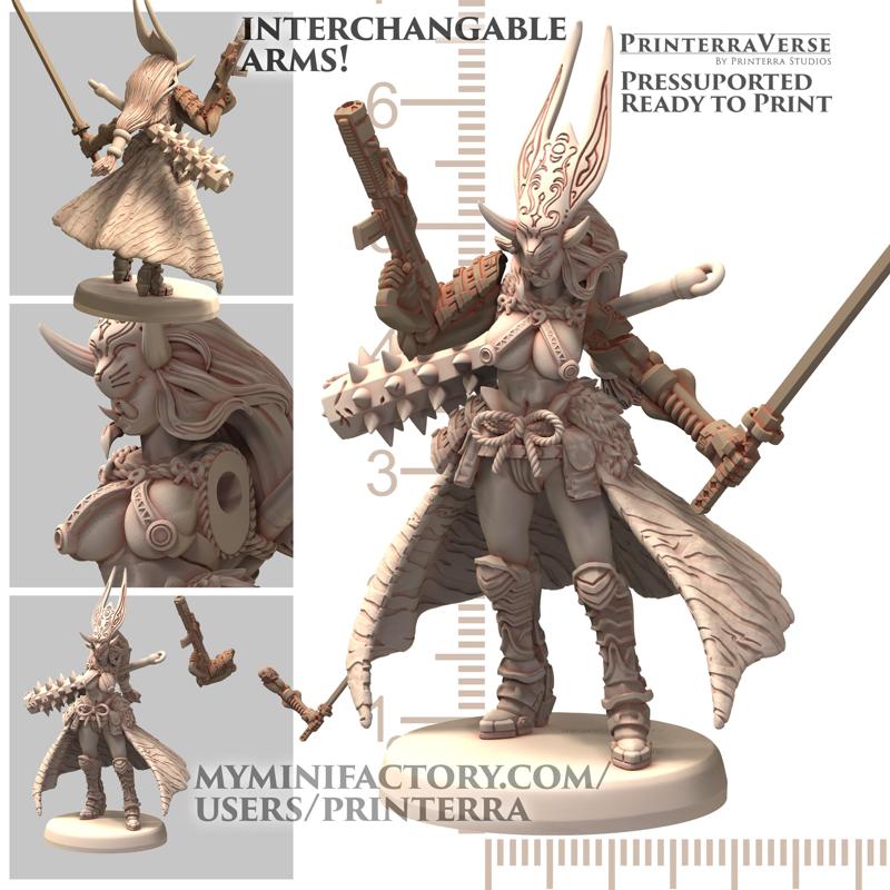 034 TECHNOPUNK Space Oni Monkey Mora Leader