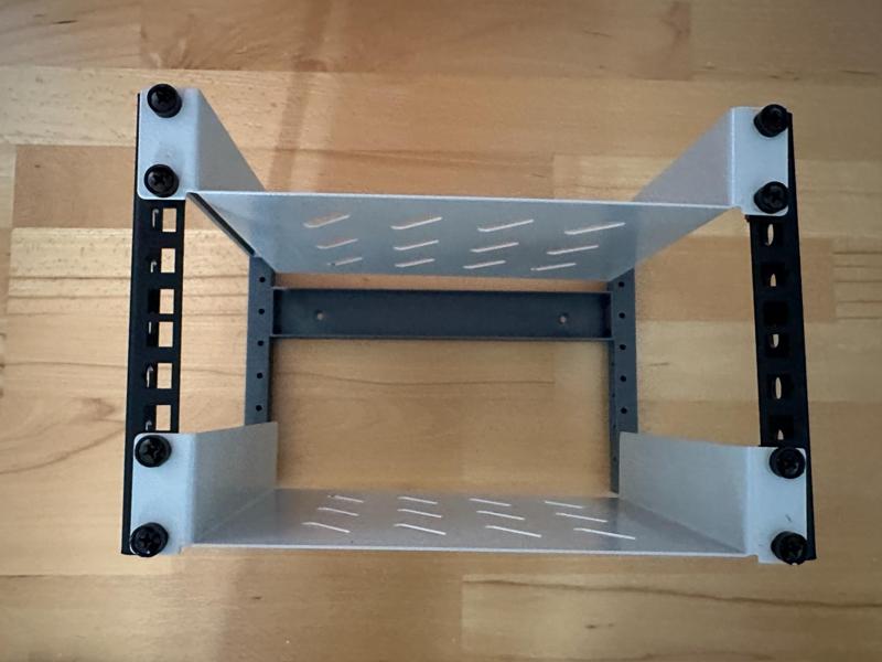 10" Inch Network Rack (3U+4U+5U), Standard Dimensions, almost full printable
