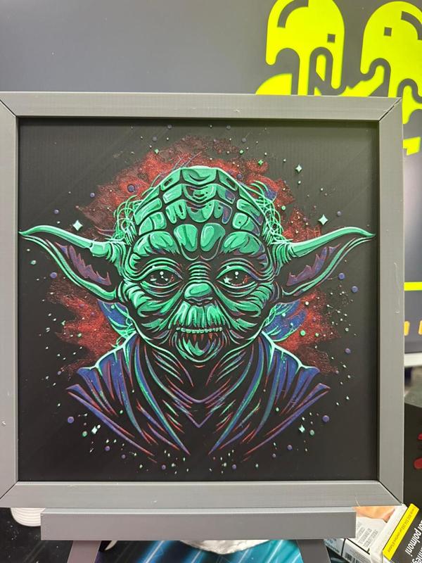 Yoda-starwars-Hueforge-frame