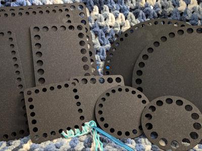 Crochet Basket/Bag Base Templates