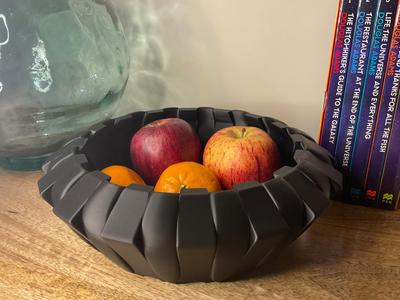 Modern 'Interlocking' Fruit Bowl 