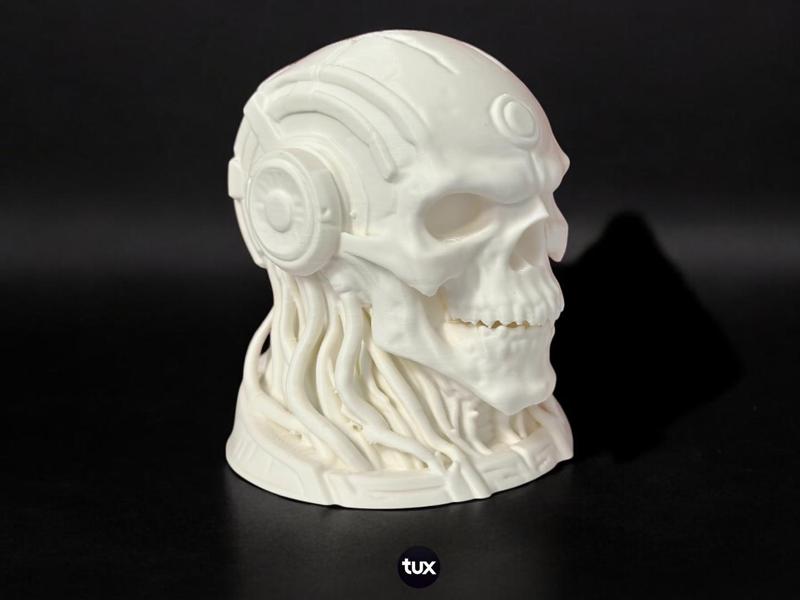 Cyberpunk Skull - NeuroSkull