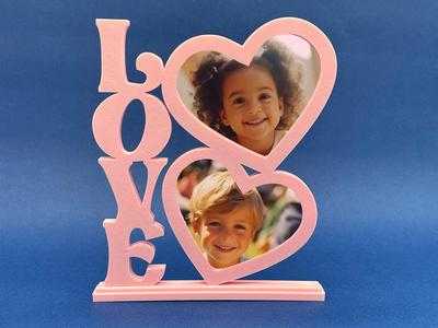 Love Photo Frame for Two Photos Valentine's Gift