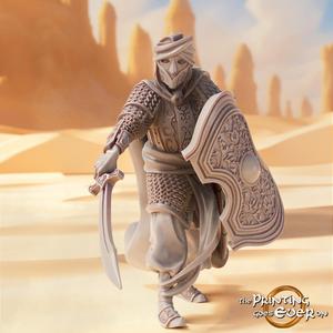Easterner Swordsman D - Presupported