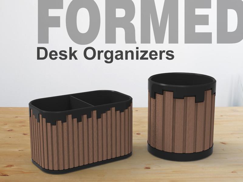 FORMED - Modern Design Desk Organisers