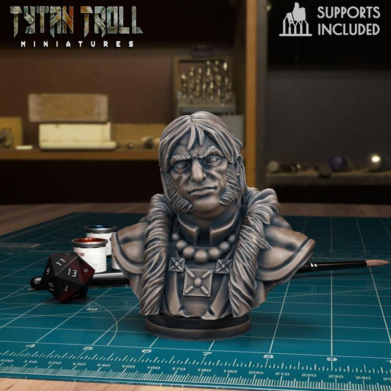 Curse of Strahd - Kolyan Bust [Pre-Supported]