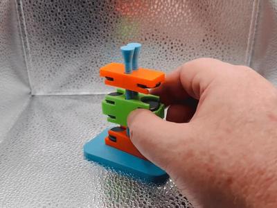 Maglev Rail Desk Fidget Toy   