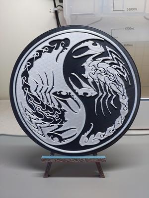 Twin Scorpions Yin Yang