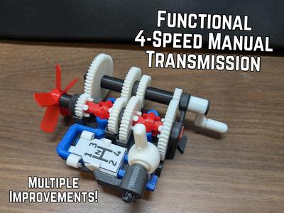 4 Speed Manual Transmission - Upgraded