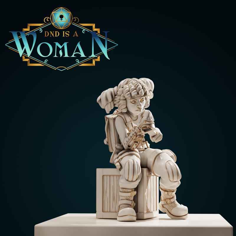 Gnome Engineer - Nemekanem - 28/32mm and 75mm