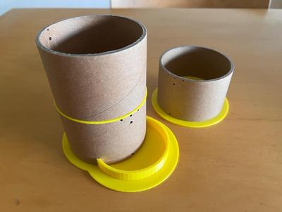 Bambu refill card roll desk tidy - modular