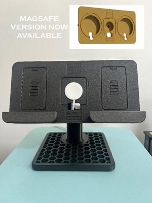 Multi Dock - Dual Phone and Watch or Tablet Stand now with Magsafe Option   