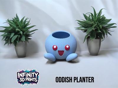 KNITTED ODDISH PLANTER /PENCIL HOLDER