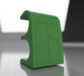 Bambu Lab P1 triple angle lid raiser   
