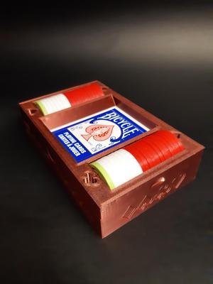 Poker Kit for Heads Up (2 Players) - Open Concept - Display and Store - Support Free