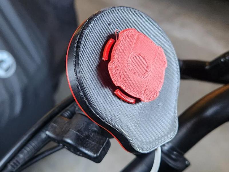 Quadlock Wireless Charger with Ball Mount