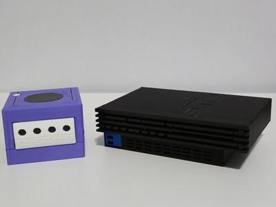 Multipart Mini PS2 with SD card holder