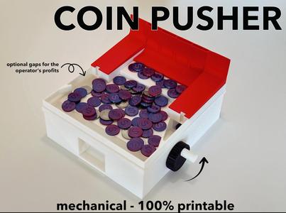 Mechanical Coin Pusher - V1