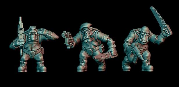 Space Orc Bootboys