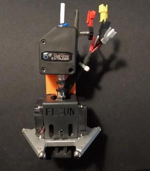 (ON TESTS) FLSun Super Racer (SR)  Bowden to Direct Drive Extruder Adapter   