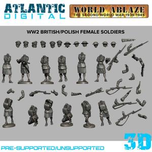WW2 British/Polish Female Soldiers