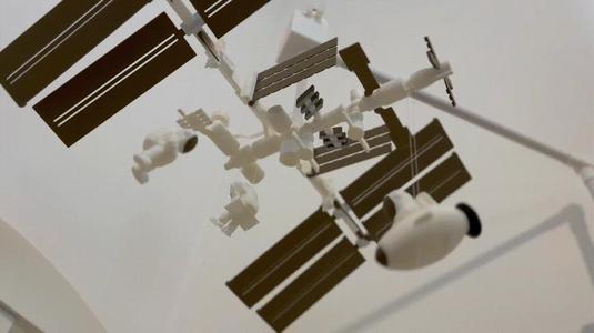 Space Themed Crib Carousel (ISS)