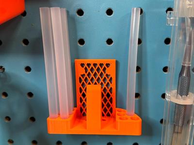 Pegboard / SKADIS Holder for Dremel/Bosch GluePen