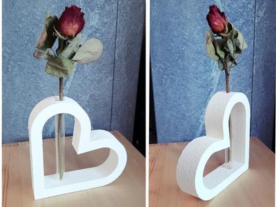 Vase Heart Test Tube Valentine's Day