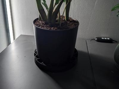 Inner planting pot with drainage holes