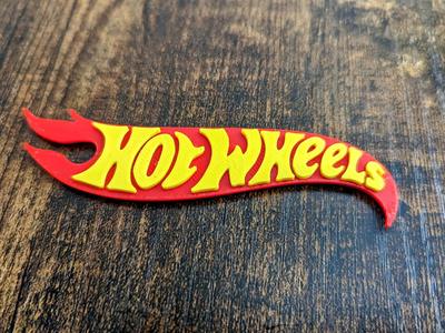 Hot Wheels 3D Logo