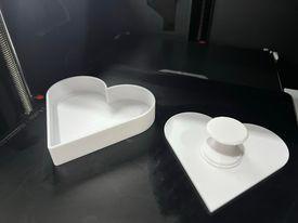 Heart Shaped Burguer Molde