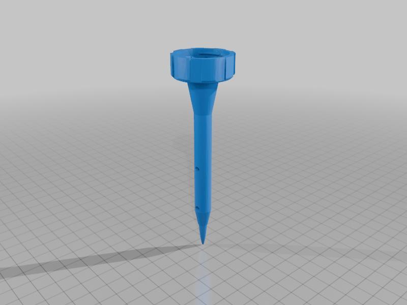 Soft drink bottle irrigation drip cap