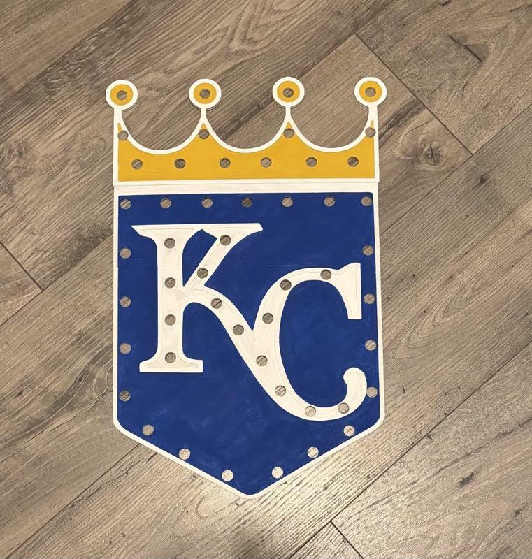 KC Royals Lighted Prop