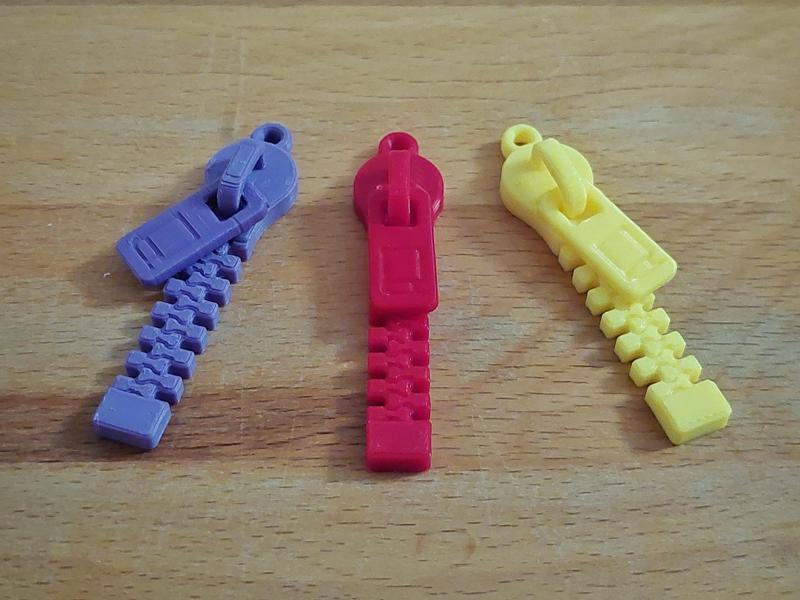Keychain Zipper Fidget Toy