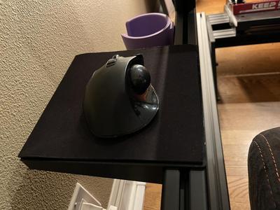 Mouse pad for 4040 simracing rig - 200x200 