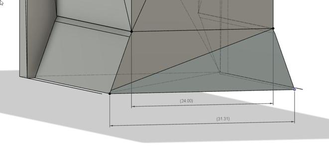 Telrad dovetail mount  - reduced dovetail size