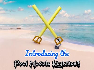 Pool Noodle Keyblade