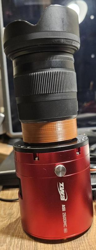 adapter for zwo camera to canon EF lens