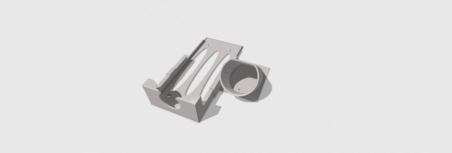 BMW i3 charger holder - remodeled