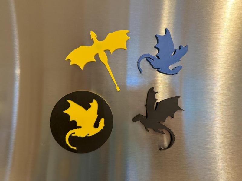 Dragon Magnets - Fourth Wing