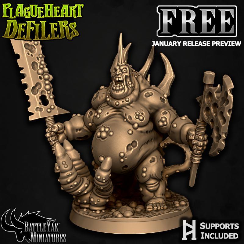 Plagueheart Defiler Free Files - January Release Preview