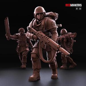 Shock Troops - Female Squad of the Imperial Force