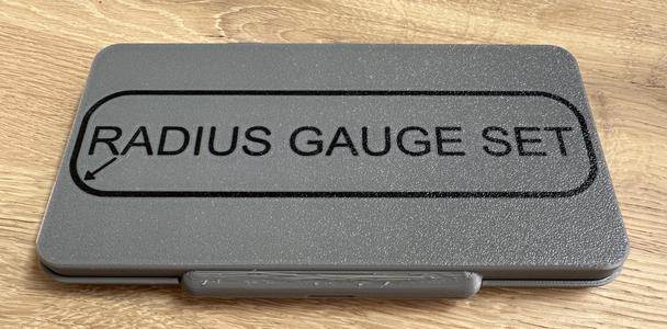 Case for Radius Gauge Set