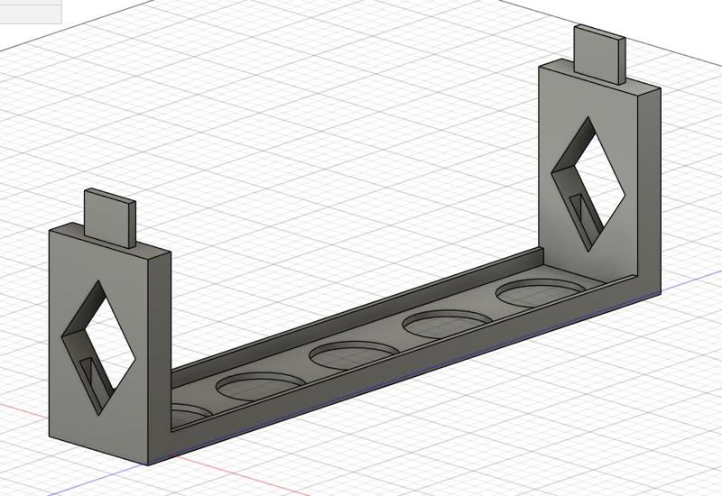DnD mini display stacker for normal sized units