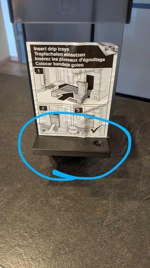 Bosch coffee grounds container (Tresterbehälter)