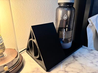 Harry Potter Deathly Hallows Book Valet - Book Rest For Bedside Table