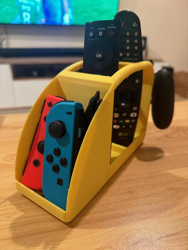 Remote Holder with Joystick Holder and Box